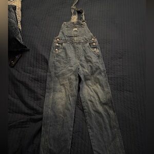 Classic Levi’s Men's Denim Overalls - Faded Blue